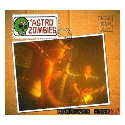 CD The Astro Zombies: Burgundy Livers