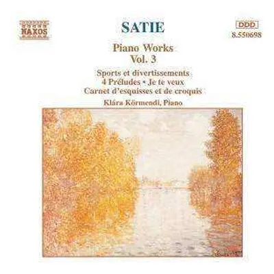 CD Erik Satie: Piano Works Vol. 3