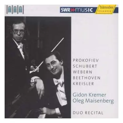 CD Sergei Prokofiev: Duo Recital