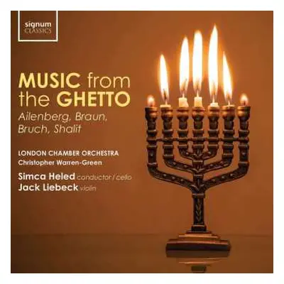 CD Max Bruch: London Chamber Orchestra - Music From The Ghetto