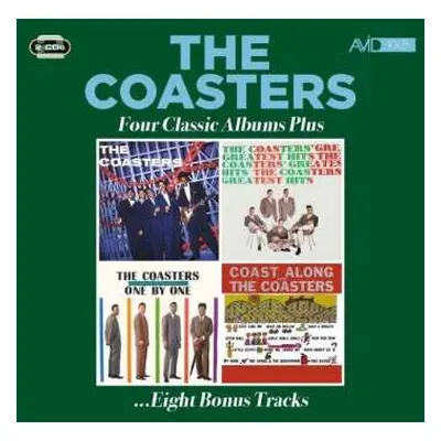 2CD The Coasters: Four Classic Albums Plus Bonus Singles