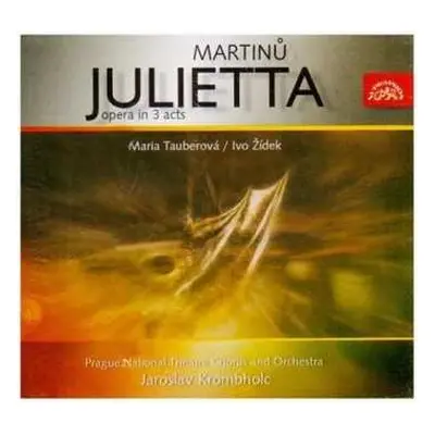 2CD/Box Set Bohuslav Martinů: Julietta (Opera In 3 Acts)