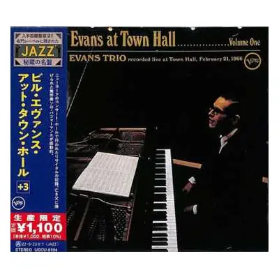 CD The Bill Evans Trio: Bill Evans At Town Hall (Volume One) LTD