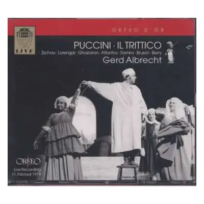 3CD Giacomo Puccini: Il Trittico