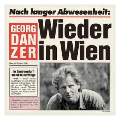 CD Georg Danzer: Wieder In Wien