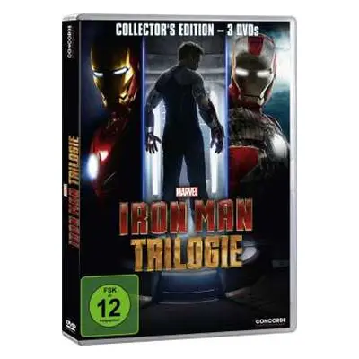 3DVD Various: Iron Man Trilogie