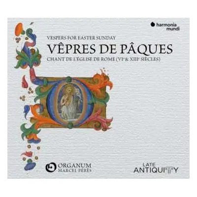 CD Ensemble Organum: Vêpres de Pâques = Vespers For Easter Sunday : Chant de L'église de Rome (V