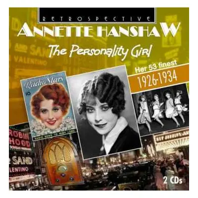 2CD Annette Hanshaw: The Personality Girl