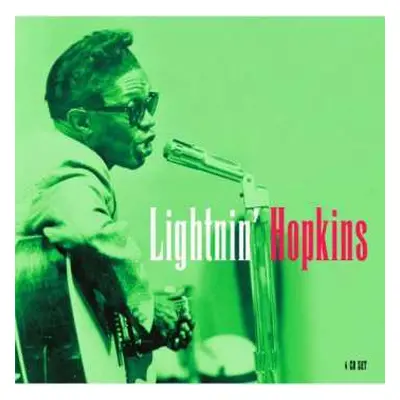 4CD/Box Set Lightnin' Hopkins: The Houston Hurricane