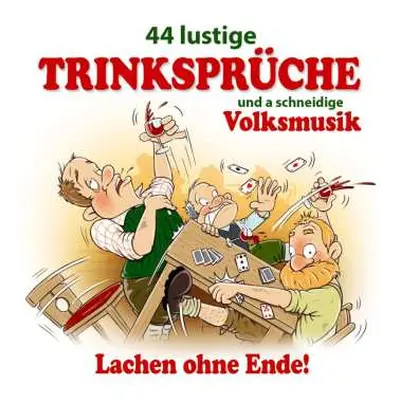 CD Various: 44 Lustige Trinksprüche Und A Schneidige Volksmusik