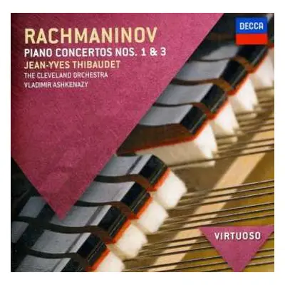 CD Sergei Vasilyevich Rachmaninoff: Piano Concertos Nos. 1&3