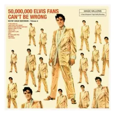 LP Elvis Presley: 50,000,000 Elvis Fans Can't Be Wrong (Elvis' Gold Records, Vol. 2) LTD