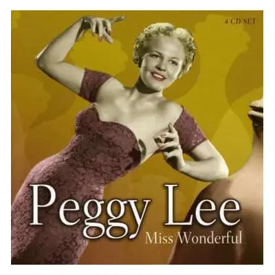 4CD/Box Set Peggy Lee: Miss Wonderful