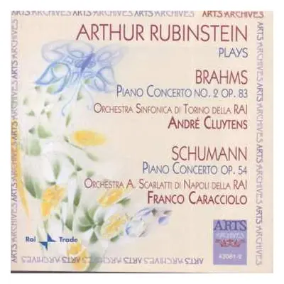 CD Johannes Brahms: Artur Rubinstein Spielt Klavierkonzerte