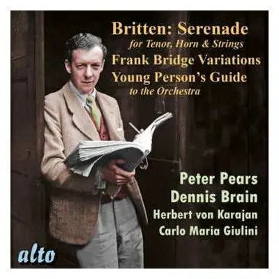 CD Benjamin Britten: Serenade Für Tenor,horn & Streicher Op.31