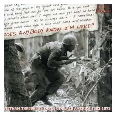 CD Various: Does Anybody Know I'm Here? (Vietnam Through The Eyes Of Black America 1962-1972)