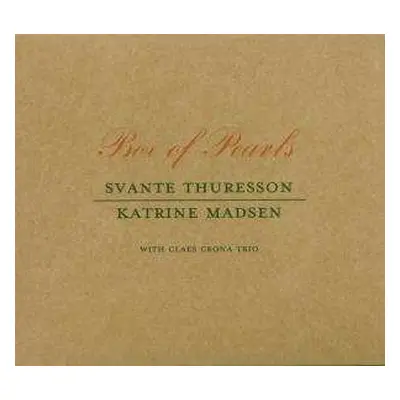 CD Svante Thuresson: Box Of Pearls