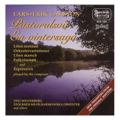 CD Lars-Erik Larsson: Pastoralsvit / En Vintersaga / Liten Serenad / Orkestervariationer / Liten