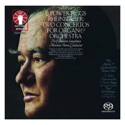 SACD Josef Rheinberger: Two Concertos For Organ & Orchestra