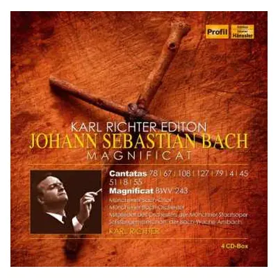 4CD Various: Karl Richter Edition - Johann Sebastian Bach