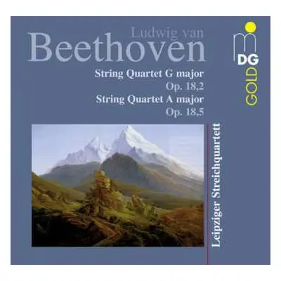 CD Ludwig van Beethoven: String Quartet G Major Op. 18,2 / String Quartet A Major Op. 18,5