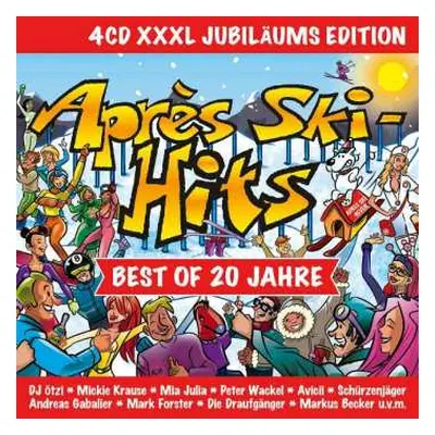 4CD Various: Apres Ski Hits - Best Of 20 Jahre