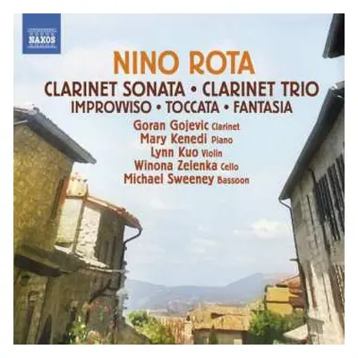 CD Nino Rota: Clarinet Sonata - Clarinet Trio - Improvviso - Toccata - Fantasia