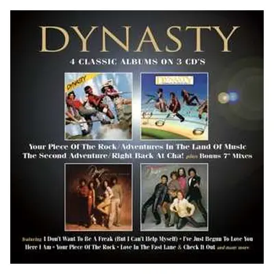 3CD Dynasty: Your Piece Of The Rock / Adventures In The Land Of Music / The Second Adventure / R