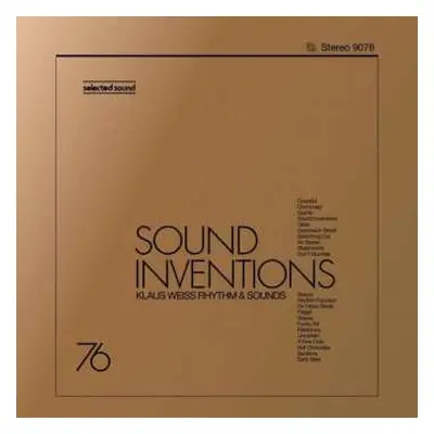 LP Klaus Weiss Rhythm & Sounds: Sound Inventions