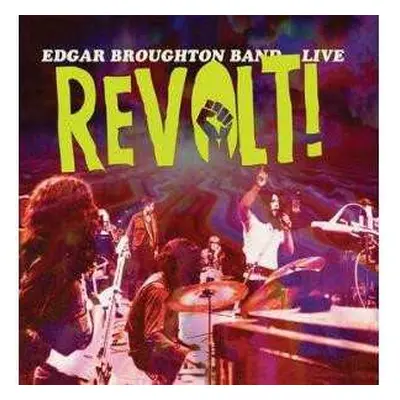 EP The Edgar Broughton Band: Live - Revolt ! CLR