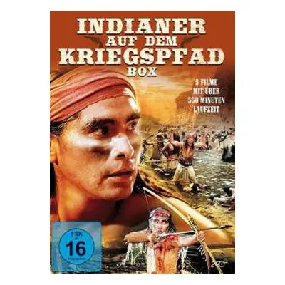 2DVD Various: Indianer Auf Dem Kriegspfad Box