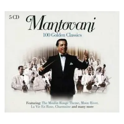 5CD/Box Set Mantovani: 100 Golden Classics (The Complete Collection)