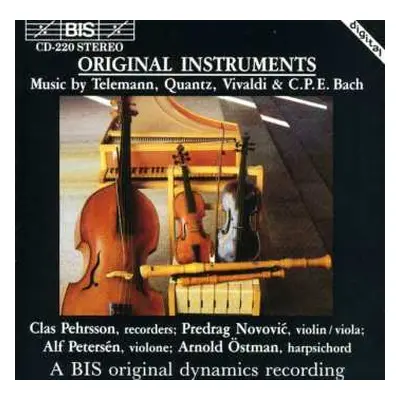 CD Antonio Vivaldi: Original Instruments