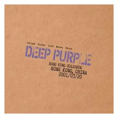 2CD Deep Purple: Live In Hong Kong 2001 LTD | NUM