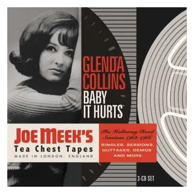 3CD/Box Set Glenda Collins: Baby It Hurts (The Holloway Road Sessions 1963-1966 Singles, Session