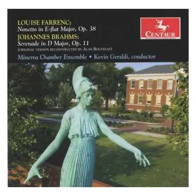 CD Johannes Brahms: Nonetto In E Flat Major, Op. 38 / Serenade In D Major, Op. 11