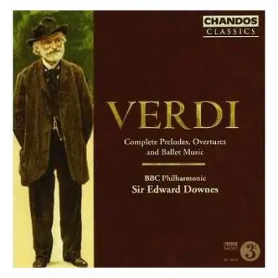 4CD Giuseppe Verdi: Sämtliche Ouvertüren,vorspiele & Ballettmusiken