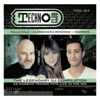 3CD Talla 2XLC: Techno Club Vol.64