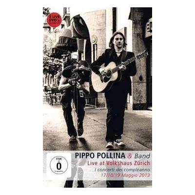 3DVD Pippo Pollina & Band: Live At Volkshaus Zürich