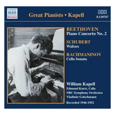 CD Vladimir Golschmann: Kapell: Beethoven, Schubert, Rachmaninov