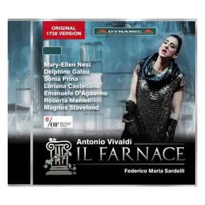 2CD Antonio Vivaldi: Il Farnace - Oper Rv 711