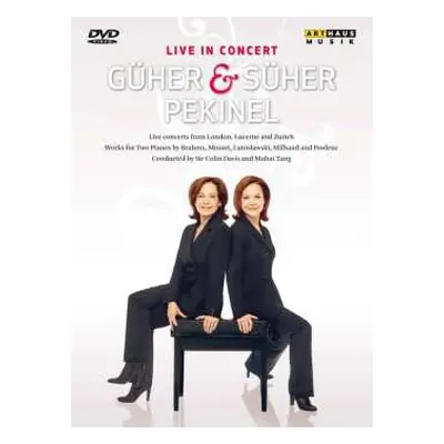 DVD Wolfgang Amadeus Mozart: Güher & Süher Pekinel - Live In Concert