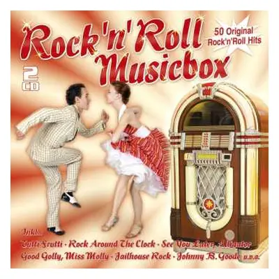 2CD Various: Rock'n'Roll Musicbox (50 Original Rock'n'Roll Hits)