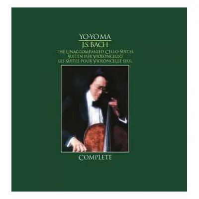 3LP Yo-Yo Ma: J.S. Bach - Unaccompanied Cello Suites (Complete)