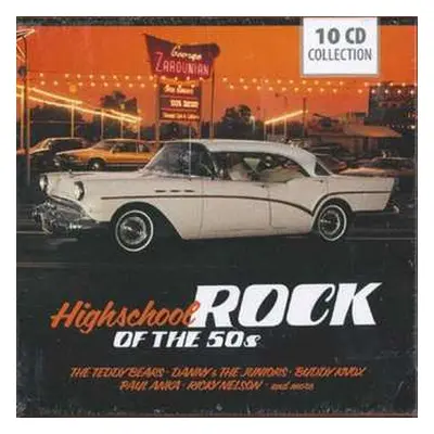 10CD/Box Set Various: Highschool Rock Of The 50s