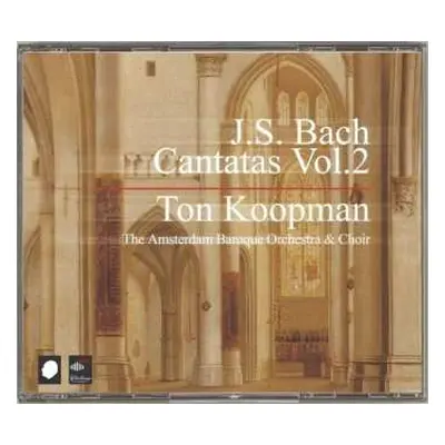 3CD Johann Sebastian Bach: Cantatas Vol. 2