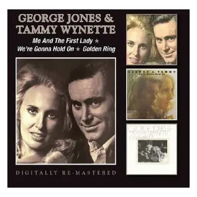 2CD George Jones & Tammy Wynette: Me And The First Lady/We're Gonna Hold On/Golden Ring