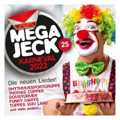 CD Various: Megajeck 25: Karneval 2022: Die Neuen Lieder!