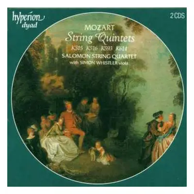 2CD Wolfgang Amadeus Mozart: String Quintets K515, K516, K593, K614