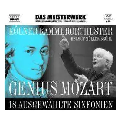 6CD Wolfgang Amadeus Mozart: Symphonien Nr.14,18,20,21,25,27-31,33-36,38-41